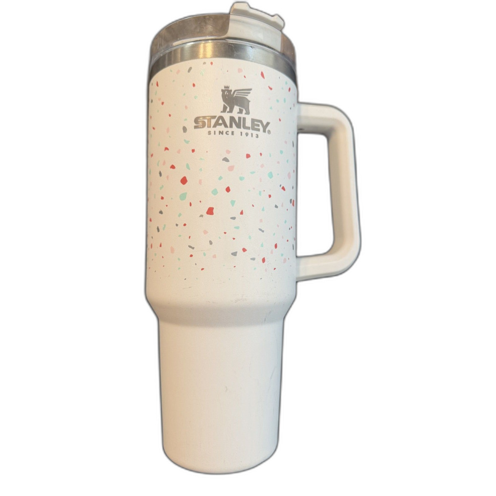 STANLEY Adventure 40oz Stainless Steel Quencher Tumbler-Terrazzo Pearlescent